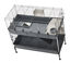 Ferplast - Cage Rabbit 120 Double W/Stand pour Lapins - 58x118x117cm Indicateur image numéro 5