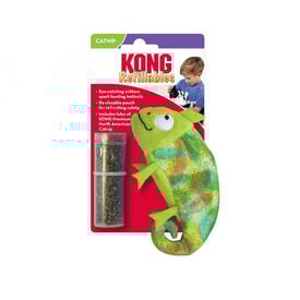 KONG - Jouet Refillables Caméléon pour Chats - 11cm