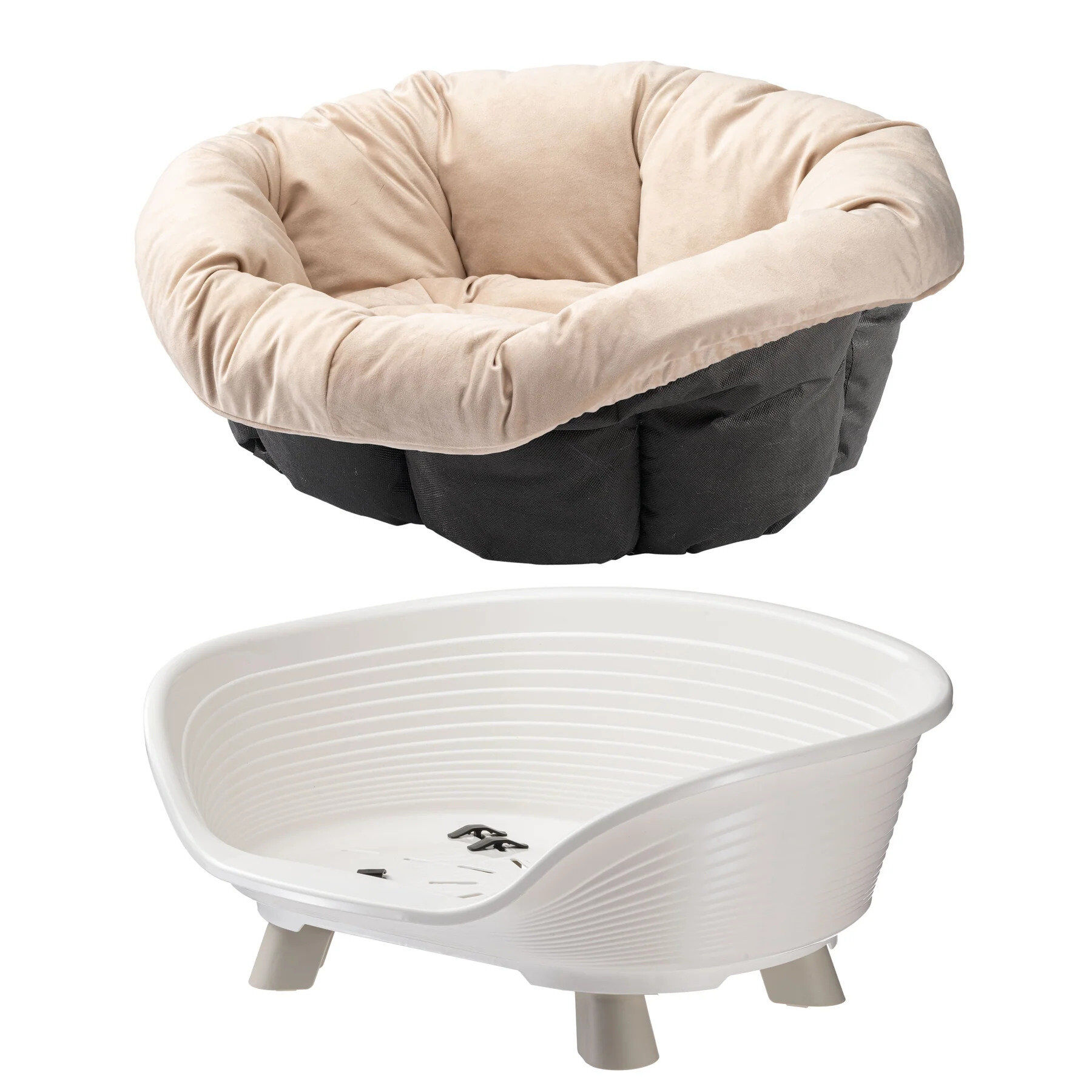 Ferplast - Corbeille Sofa Throne 4 - Blanc Image num&eacute;ro 5