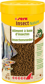 Sera - Aliment Insect Nature pour Poissons d'Eau Douce - 95g/250ml