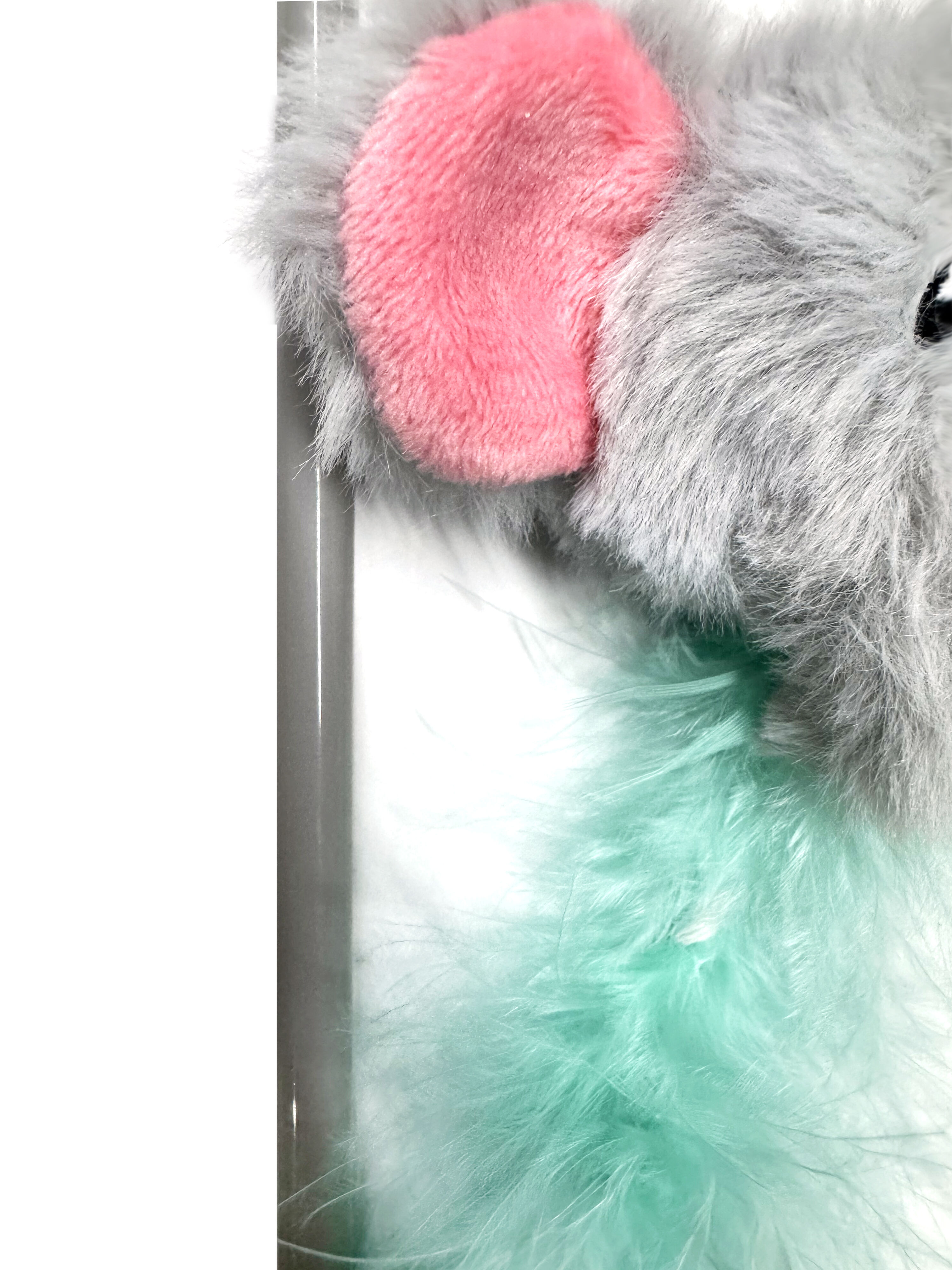 Tootoy! - Jouet Canne &agrave; P&ecirc;che Elephant pour Chats - 47cm Image num&eacute;ro 3