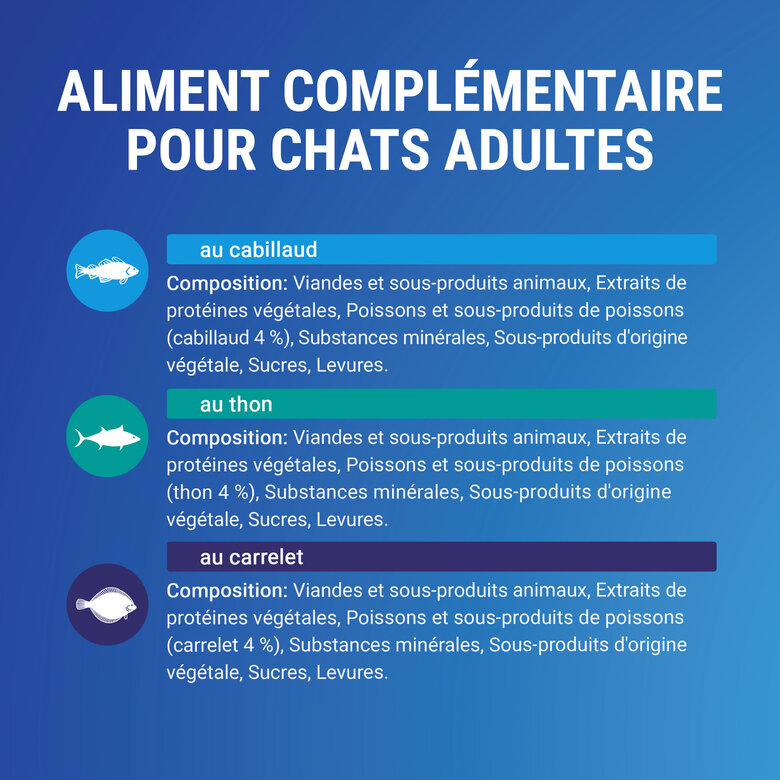 Felix - Soupes en sachets Sélection de Poissons pour Chats - 6x48g Image numéro 6 Felix - Soupes en sachets Sélection de Poissons pour Chats - 6x48g Image numéro 6