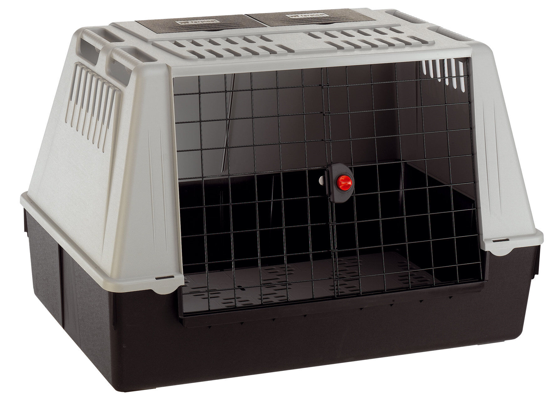 Ferplast - Panier de Transport Atlas Car en Plastique Gris - 100 Image num&eacute;ro 1