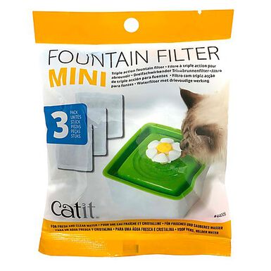 Catit - Filtres à Fontaine Triple Action pour Chat - x3