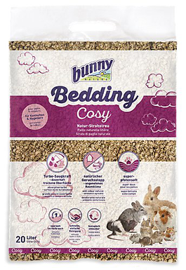 BunnyNature - Litière naturelle paille Bedding Cosy - 20 l