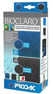 Prodac - Set de 2 Éponges BIOCLARO pour Filtre - S