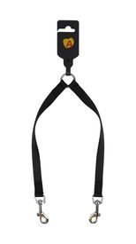 Animalis - Accouple Basic 15mm pour Chien - Noir