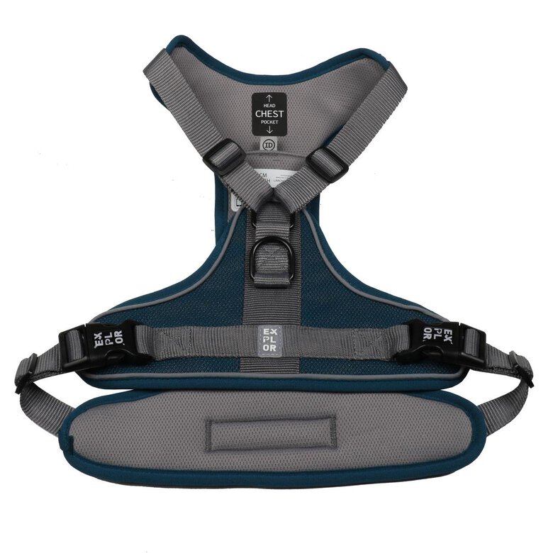 Duvoplus - Harnais Classic Ultimate Fit No-Pull XS Bleu Pétrol pour Chiens - 20-40cm/37-45cm Image numéro 1 Duvoplus - Harnais Classic Ultimate Fit No-Pull XS Bleu Pétrol pour Chiens - 20-40cm/37-45cm Image numéro 1