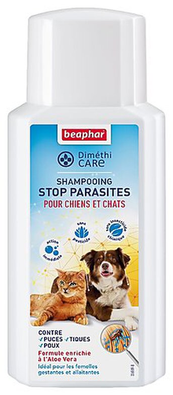 DiméthiCARE - Shampoing STOP Parasites pour Chien et Chat - 200ml image number null