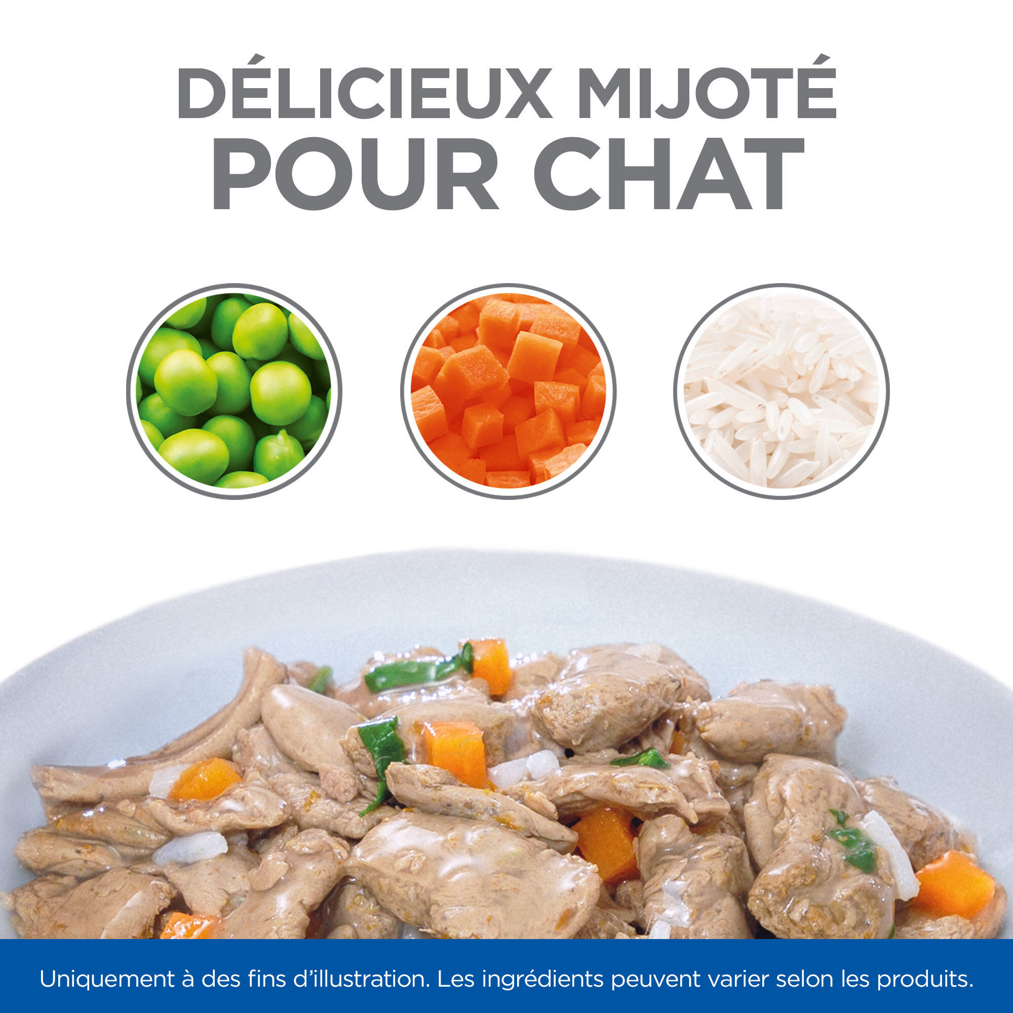 Hill&rsquo;s Science Plan Heathy Cuisine Mijot&eacute;s Pour Chat Adulte Au Poulet Et L&eacute;gumes Ajout&eacute;s  - 12x80g Image num&eacute;ro 8