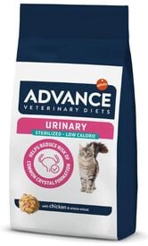 Advance - Croquettes Veterinary Diets Urinary Sterilized Low Calorie - 7,5kg