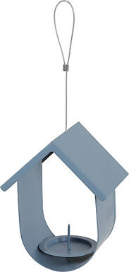 Zolux - Support Boule de Graisse en Cabane pour Oiseaux - Gris