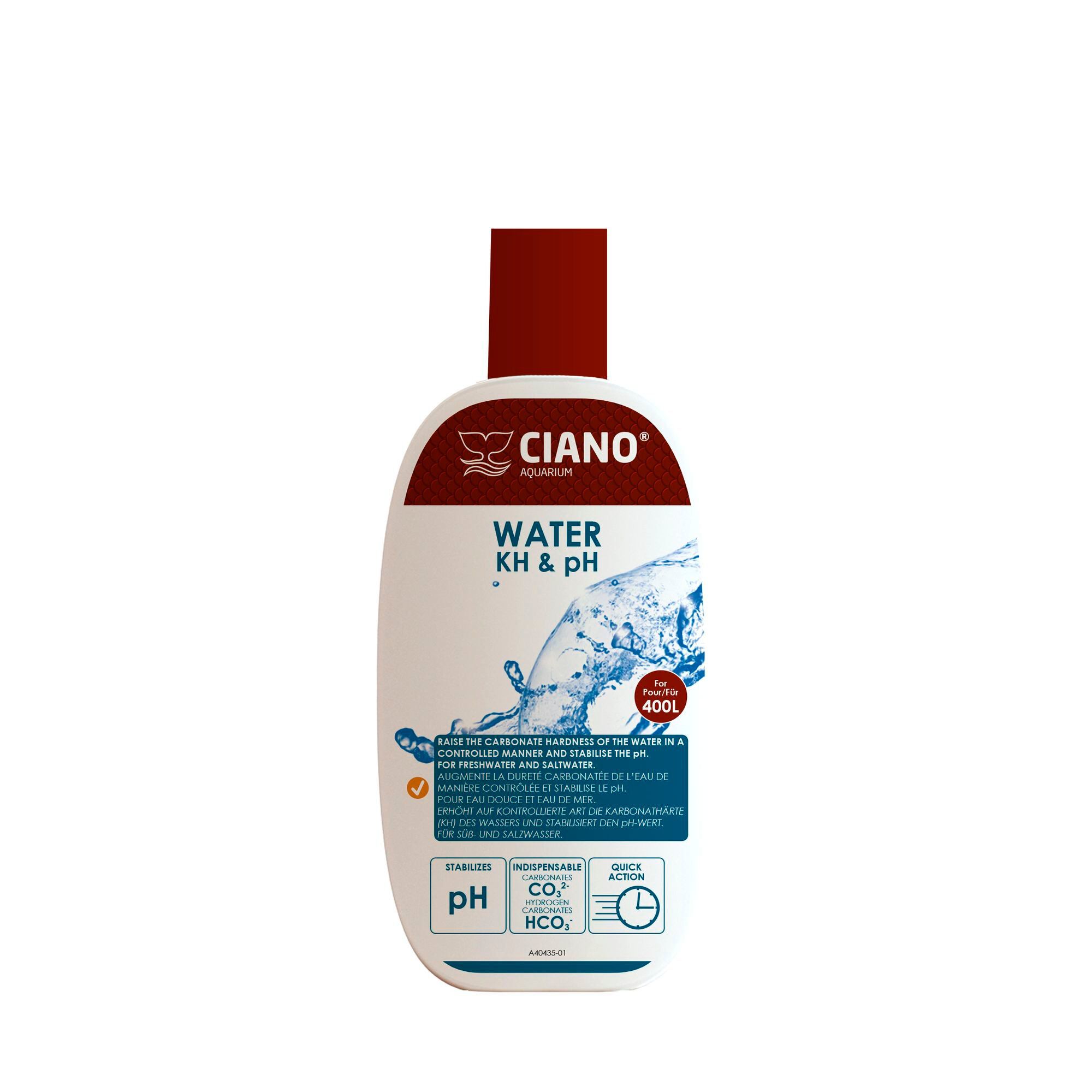 Ciano - Traitement d'Eau Water KH&pH pour Aquarium - 100ml Image num&eacute;ro 1