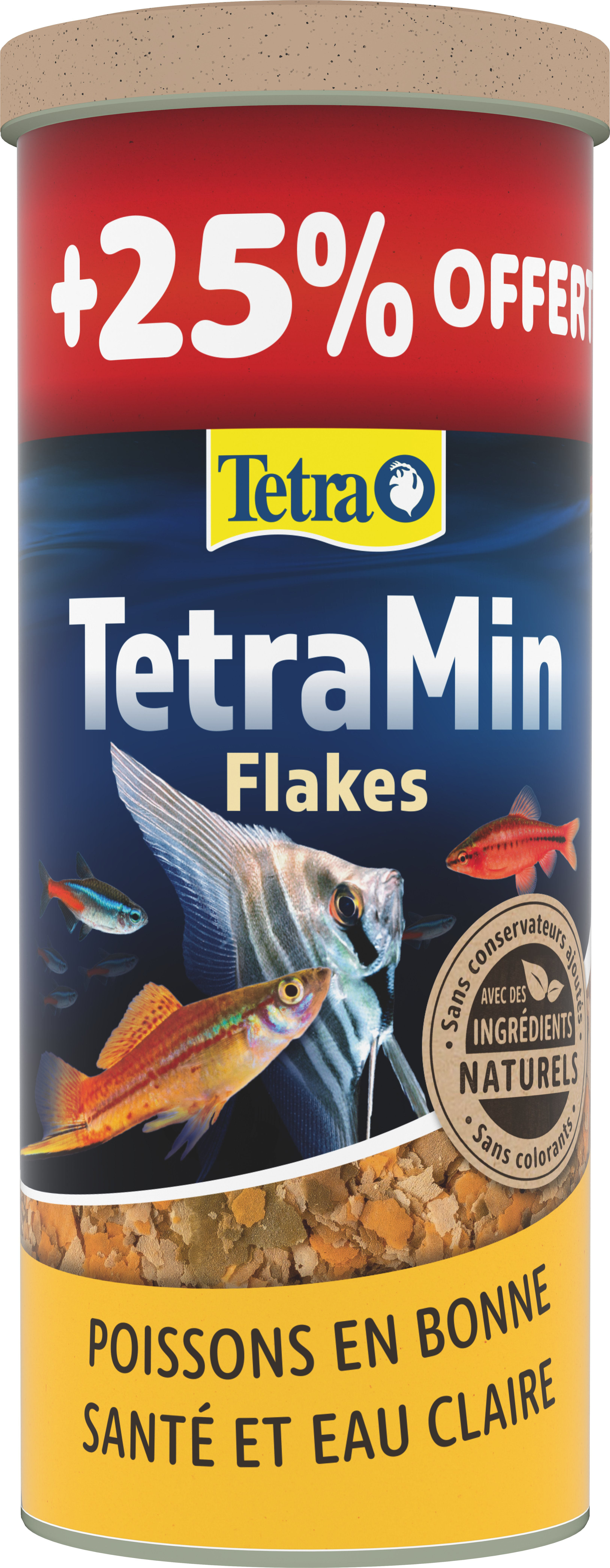Tetra - Aliment en Flocons TetraMin Flakes - 1L+ 25% Offert Image num&eacute;ro 1