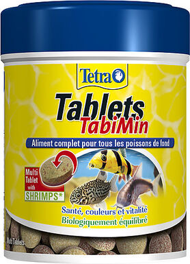 Tetra - Aliment Complet Tablets Tabi Min pour Poissons de Fond - 150ml