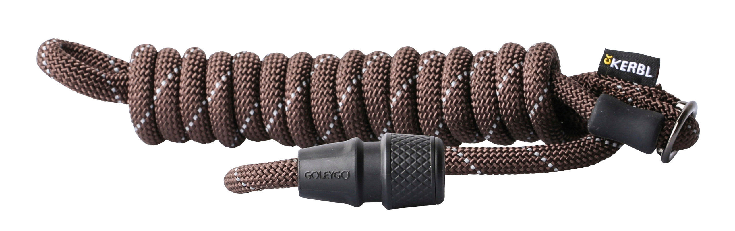 Goleygo - Laisse Ronde R&eacute;glable Marron pour Chien - S Image num&eacute;ro 1