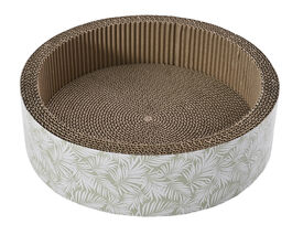 Leeby - Griffoir Funny en Carton Feuilles pour Chats - 40cm