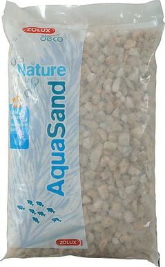 Zolux - Gravier Décoratif Aquasand Nature Jaune pour Aquarium - 4,5Kg
