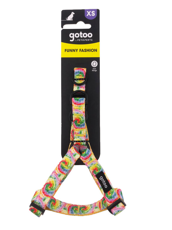 Gotoo - Harnais à Motif Jaune pour Chien - XS Image numéro 5 Gotoo - Harnais à Motif Jaune pour Chien - XS Image numéro 5