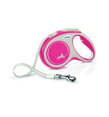Flexi - Laisse New Confort avec Sangle pour Chien Rouge
