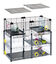 Ferplast - Cage Multipla Crystal pour Hamster et Souris - Noir Indicateur image numéro 4