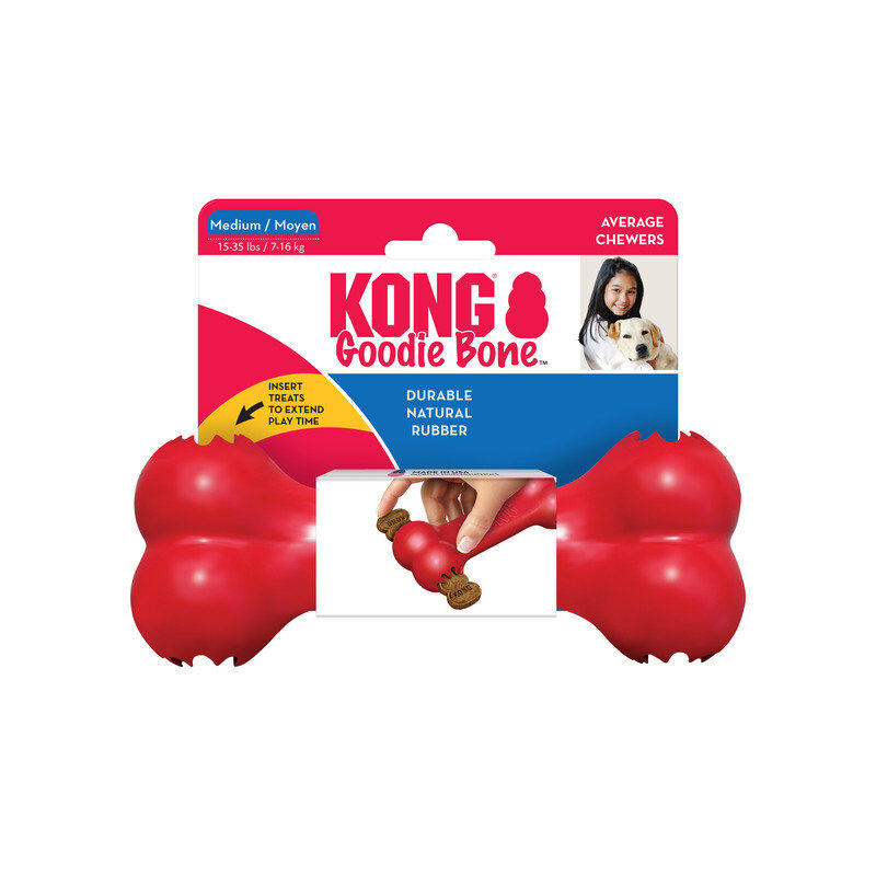 Kong - Jouet Goodie Bone pour Chien - M Image num&eacute;ro 2