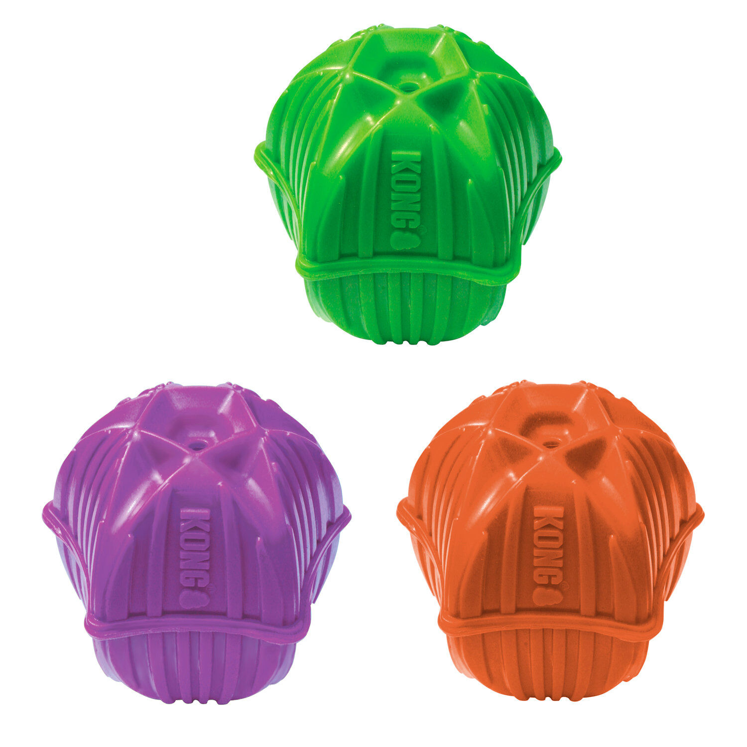 KONG - Jouet Balle Squeezz Orbitz pour Chiens - M/L Image num&eacute;ro 3