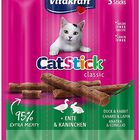 Vitakraft - Cat Stick Mini au Canard et Lapin pour Chat - x3 image number null