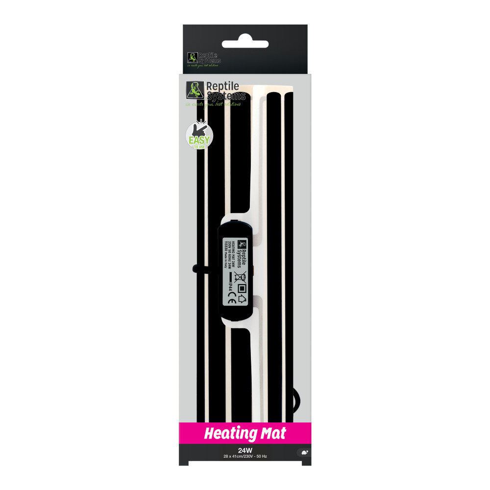 Reptile Systems - Tapis Chauffant Heating Mat 24w pour Reptiles - 28x41cm Image num&eacute;ro 1