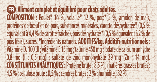 Nature's Variety - Pochon Bouch&eacute;es en Sauce Multipack Viandes et Poissons - 12x85g Image num&eacute;ro 2