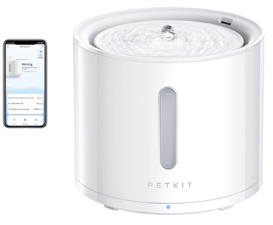 Petkit - Fontaine à Eau Connecté EVERSWEET Solo 2.0 pour Chiens et Chats - 2L