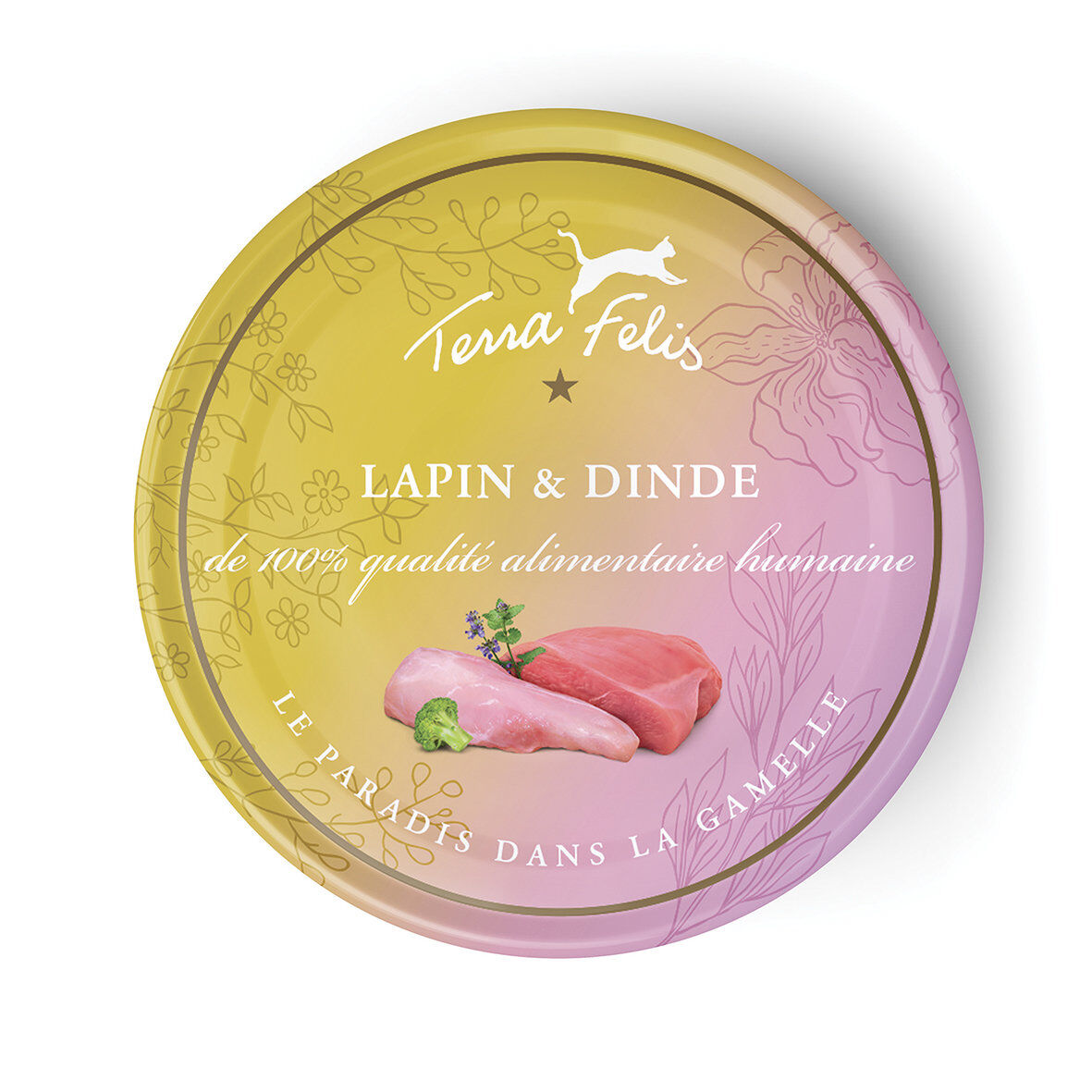 Terra Felis - Aliment Naturel au Lapin et Dinde pour Chats - 80g Image num&eacute;ro 2
