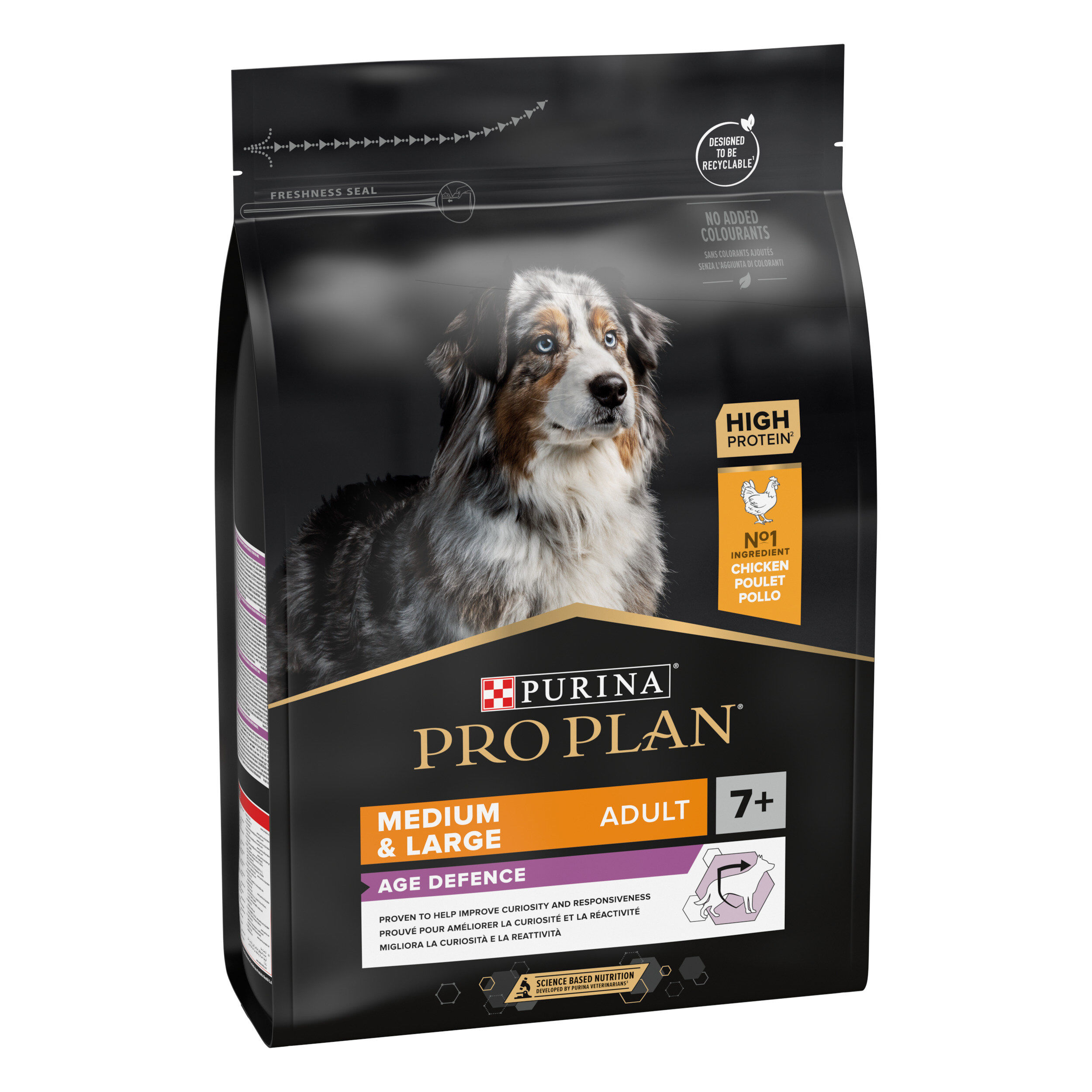 Pro Plan - Croquettes OPTIAGE Medium & Large Adult 7+ Poulet pour Chien Senior - 3Kg Image num&eacute;ro 2