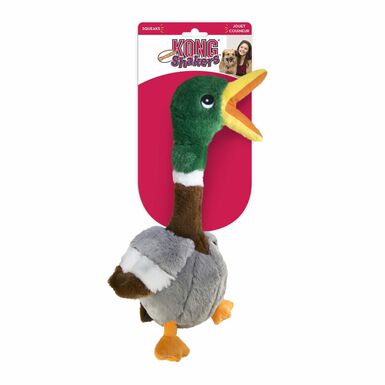 KONG - Jouet Canard en Peluche Shakers Honkers Duck pour Chien