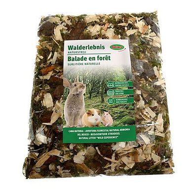 Bubimex - Litière Naturelle Balade en Forêt pour Rongeurs - 800g