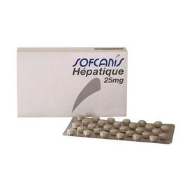 Sofcanis - Comprimés Sofcanis Hépatique 25 MG pour Chien et Chat
