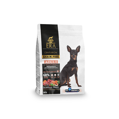 Era - Croquettes Centurion au Saumon et au Cerf pour Petits Chiens - 2kg