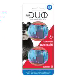 Zeus Duo Ball avec LED 2pc - 5 cm