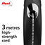Flexi - Laisse XS pour Chatde 3m - Noir Indicateur image num&eacute;ro 5