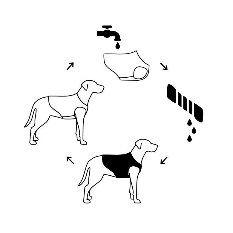 Gf Pet - Veste Refroidissante Elasto-Fit pour Chiens - XS Image numéro 5 Gf Pet - Veste Refroidissante Elasto-Fit pour Chiens - XS Image numéro 5