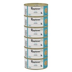 Applaws - Boites Multipack en Mousse au Thon pour Chats - 6x70g
