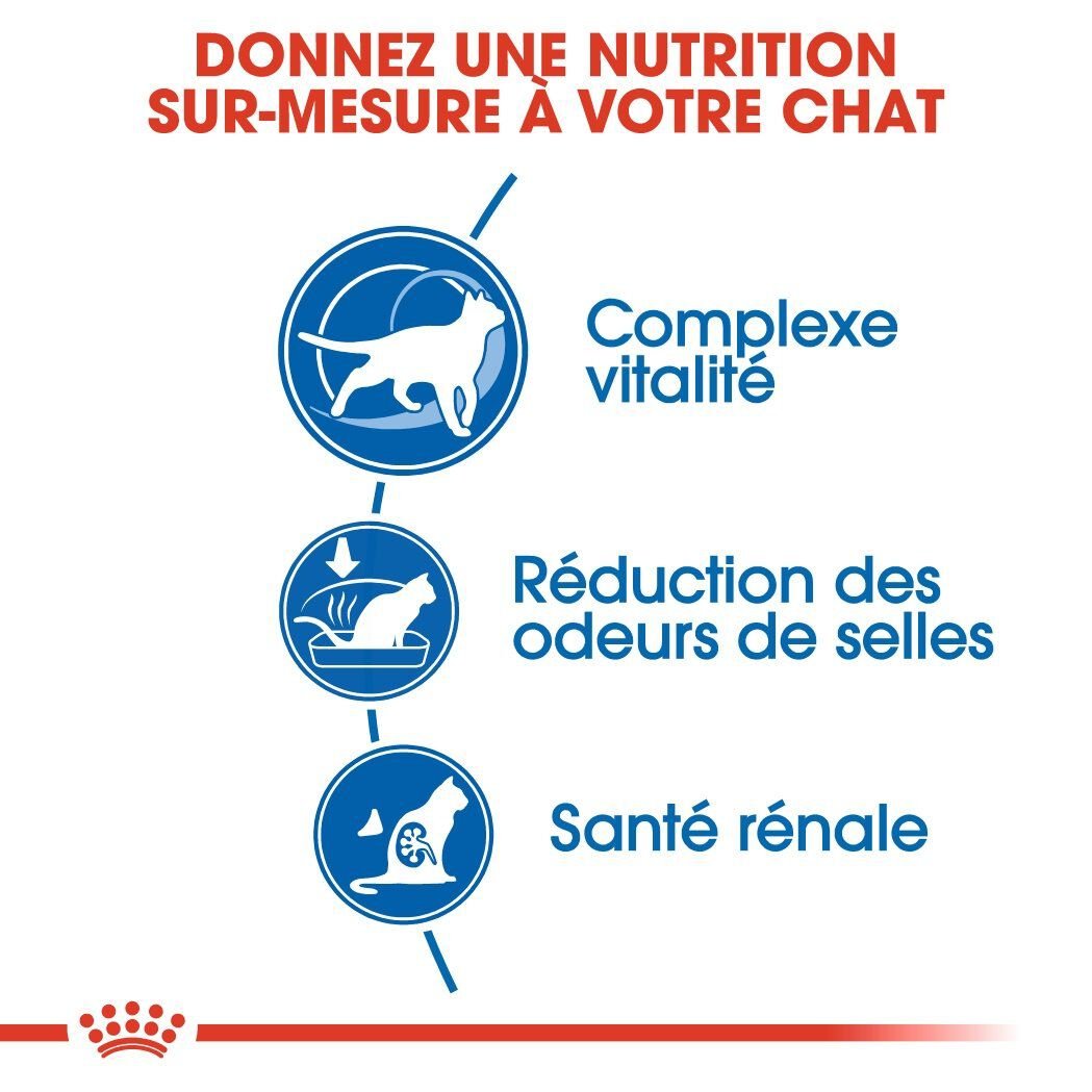 Royal Canin - Croquettes Indoor 7+ pour Chat Senior - 3,5Kg Image num&eacute;ro 4