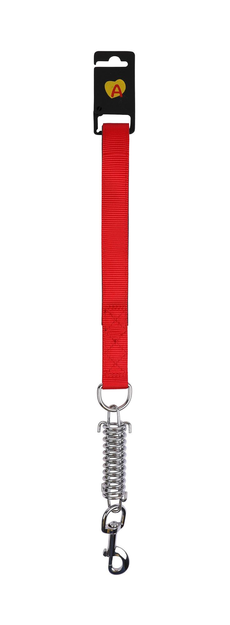 Animalis - Laisse Amortisseur Confort de 25mm et 50cm pour Chien - Rouge Image num&eacute;ro 1