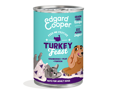 Edgard & Cooper - Boite Humide Festive pour Chiens - 400g