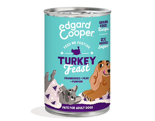 Edgard & Cooper - Boite Humide Festive pour Chiens - 400g image number null