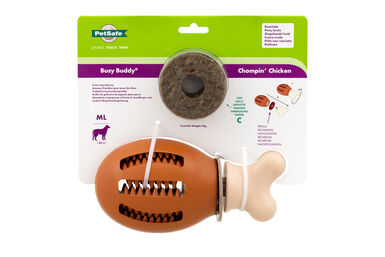 PetSafe - Jouet Pilon de Poulet Chompin' Chicken pour Chiens - M/L