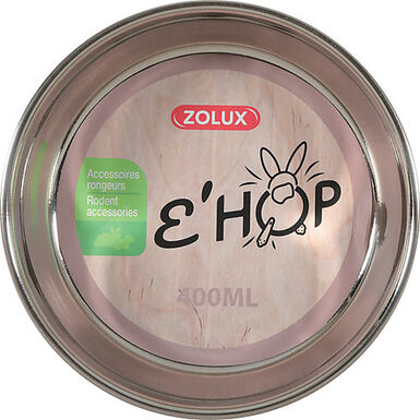Zolux - Bol Inox Ehop Rose pour Rongeur - 400ml
