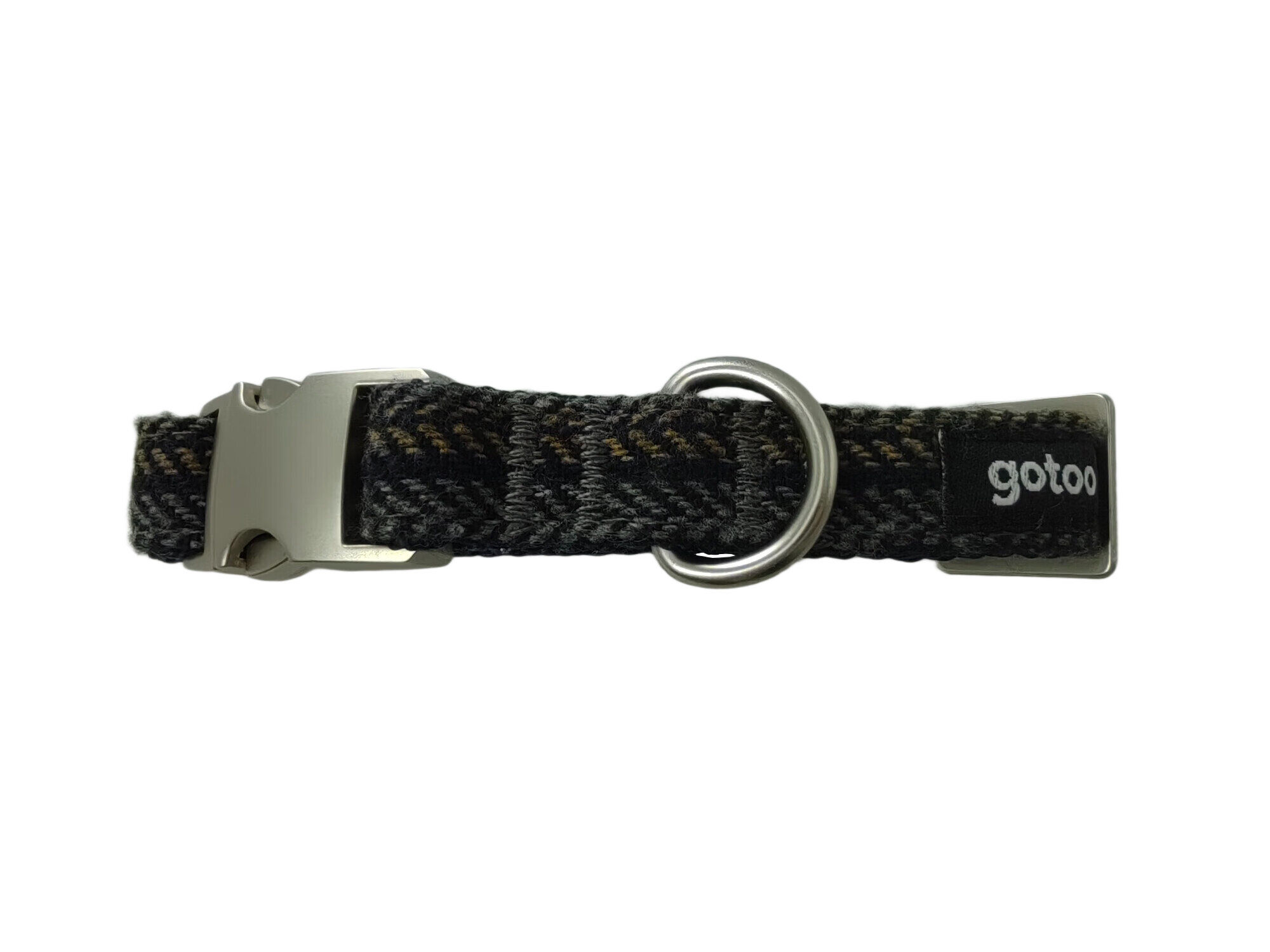 Gotoo - Collier en Tweed Bleu pour chien - XS Image num&eacute;ro 1