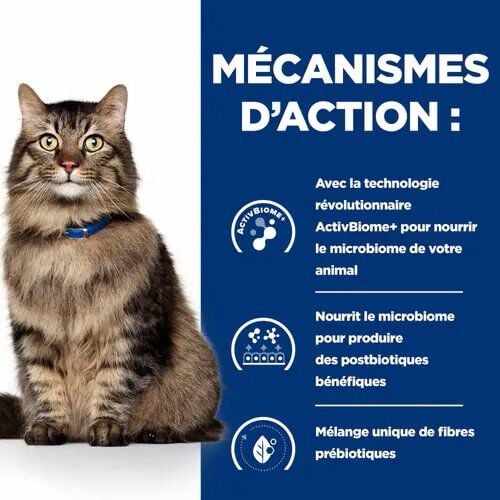 Hill's - Croquettes Prescription Diet Gastrointestinal Biome pour Chats - 1,5Kg Image num&eacute;ro 5