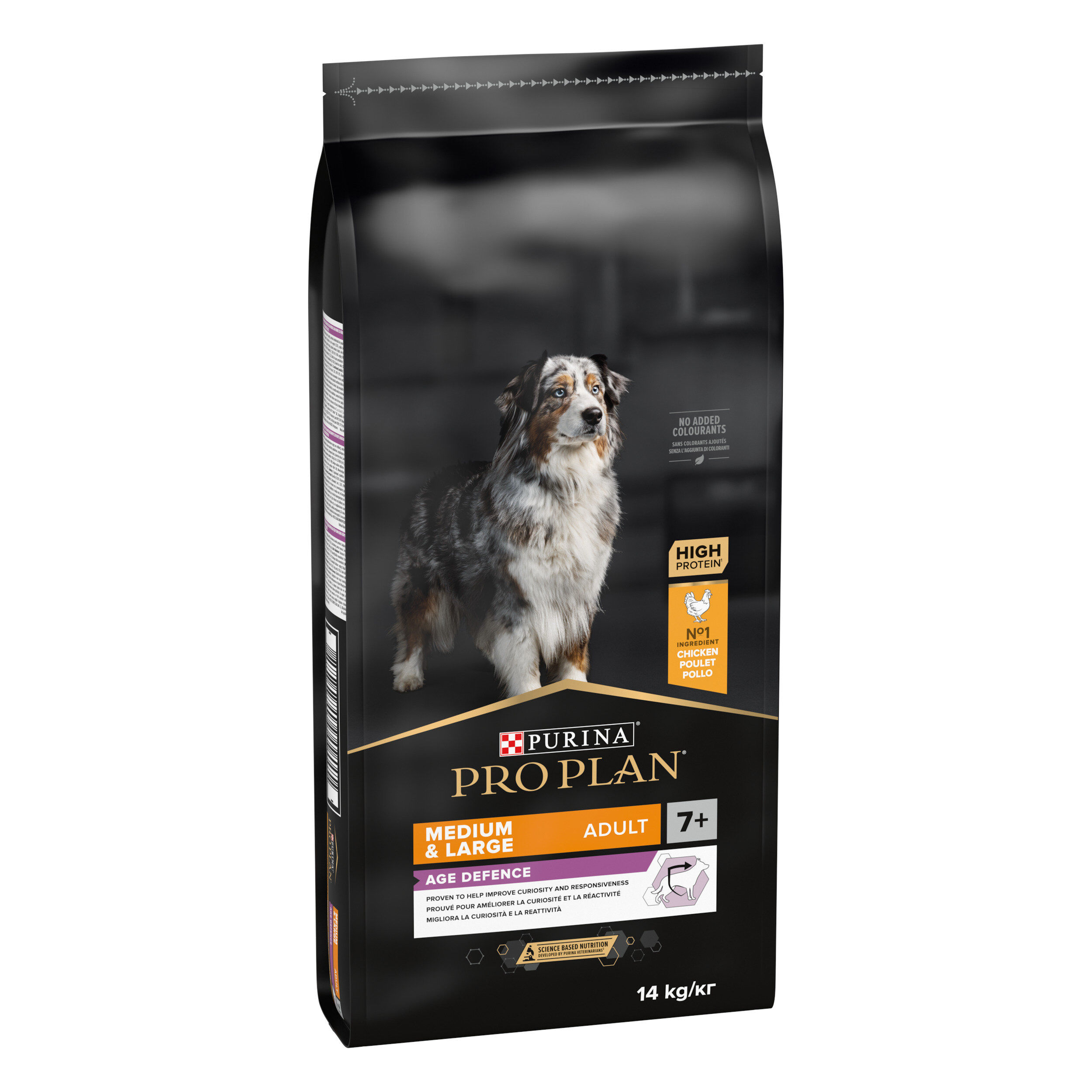 Pro Plan - Croquettes Optiage Medium & Large Adult 7+ Poulet pour Chien Senior - 14Kg Image num&eacute;ro 2